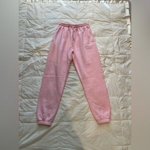 White Fox Vol 3.5 Leisure Posy Light Pink Sweatpants Size S